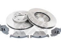 Set frana, frana disc MERCEDES-BENZ E-CLASS limuzina (W210), MERCEDES-BENZ E-CLASS Break (S210), MERCEDES-BENZ SLK (R170) - MAPCO 47808