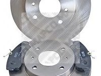 Set frana, frana disc NISSAN PRIMERA (P10), NISSAN PRIMERA Hatchback (P10), NISSAN PRIMERA (P11) - MAPCO 47503