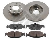 Set frana, frana disc OPEL CORSA A TR (91_, 92_, 96_, 97_), OPEL CORSA A hatchback (93_, 94_, 98_, 99_), OPEL VITA B (73_, 78_, 79_) - MAPCO 47751