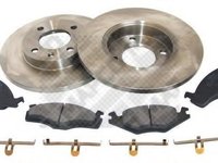 Set frana, frana disc VW ATLANTIC I (16), SEAT CORDOBA limuzina (6K1, 6K2), VW QUANTUM (32B) - MAPCO 47863