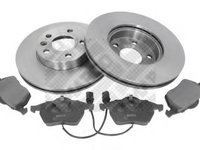 Set frana, frana disc VW SHARAN (7M8, 7M9, 7M6), FORD GALAXY (WGR), SEAT ALHAMBRA (7V8, 7V9) - MAPCO 47669