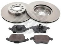 Set frana, frana disc VW TOURAN (1T1, 1T2), AUDI A3 (8P1), VW RABBIT V (1K1) - MAPCO 47830