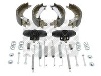 Set frana, frana tambur AUDI 4000 (81, 85, B2), AUDI COUPE (81, 85), VW QUANTUM (32B) - MAPCO 9755