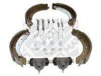 Set frana, frana tambur Citroen ZX (N2), RENAULT LAGUNA I I (B56_, 556_), PEUGEOT 306 hatchback (7A, 7C, N3, N5) - MAPCO 9739