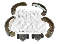 Set frana, frana tambur OPEL CORSA A TR (91_, 92_, 96_, 97_), OPEL CORSA A hatchback (93_, 94_, 98_, 99_), OPEL ASTRA F (56_, 57_) - MAPCO 9741