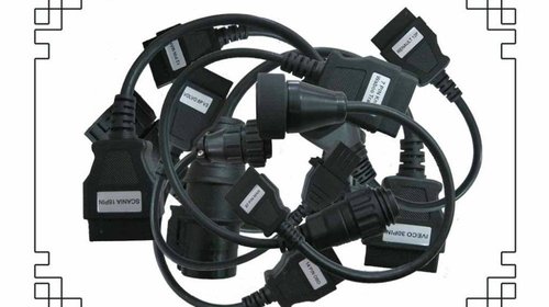Set FULL cabluri tester DELPHI DS150e pentru Camioane/TIR