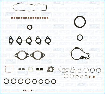 Set garnit complet. motor Complete set of engine gaskets FORD C-MAX FIESTA V FIESTA VI FOCUS C-MAX FOCUS II FUSION MAZD FORD C-MAX (DM2), Dubita, 02.2007 - 09.2010 Ajusa 51034800