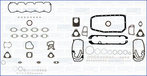 Set garnit complet. motor Complete set of engine gaskets IVECO DAILY III RVI MASCOTT FIAT DUCATO OPEL MOVANO A RENAULT VAUXHALL MOVANO Mk I (X70), Van, 10.1998 - 12.2010 Ajusa 51015400
