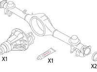 Set garnituri diferential SUZUKI VITARA ET TA CORTECO 19536214