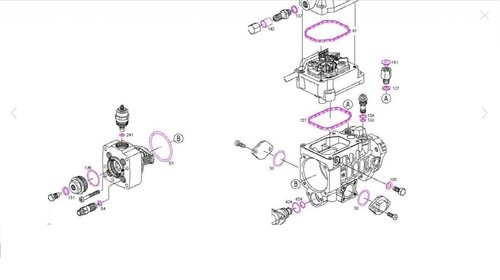 Set garnituri pompa injectie Bosch PT. IVECO,RENAULT, VW ,AUDI, SEAT, SKODA : 1Z AHU ALH ASY AHH AHU