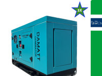 Set Generator de Curent Electric, Diesel, Damatt CA-30, 37.5 kVA / 30 KW, 3 buc