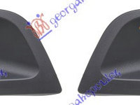 Set grila bara fata cu orificiu proiector CITROEN BERLINGO VAN 19- PEUGEOT PARTNER 19- Cod 1632656580