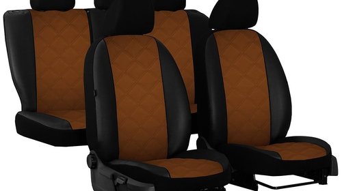 Set huse auto din piele ecologica pentru scaune VW Passat B6 2005-2010