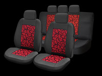 Set huse auto LUX rosu compatibile SEAT Cordoba