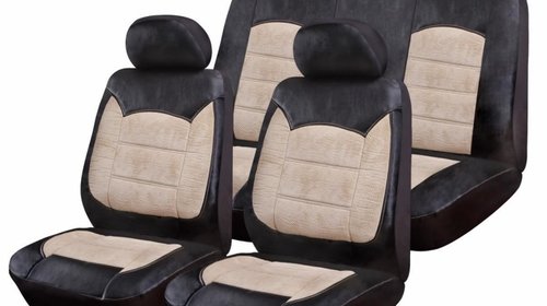 Set huse auto LUXURY 9 piese - Airbag- Line