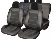 Set huse auto piele Exclusive Leather Alcantara compatibile Dacia Duster