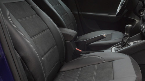 Set huse auto piele Exclusive Leather Alcantara compatibile Volkswagen Lupo