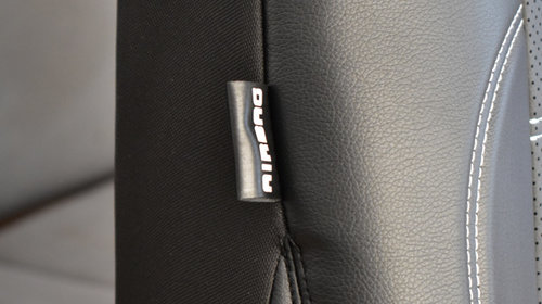 Set huse auto piele Exclusive Leather King compatibile Dacia Duster