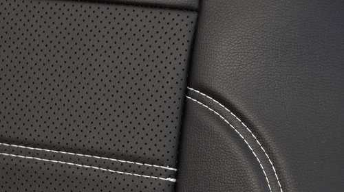 Set huse auto piele Exclusive Leather King compatibile Dacia Duster