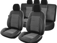 Set huse auto piele Exclusive Leather Premium compatibile Dacia Duster