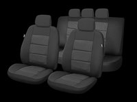 Set huse auto Premium Lux negru compatibile TOYOTA Land Cruiser