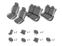 SET HUSE SCAUN DACIA LOGAN MCV 7 LOCURI 2006 (BANCHETA FRACTIONATA)