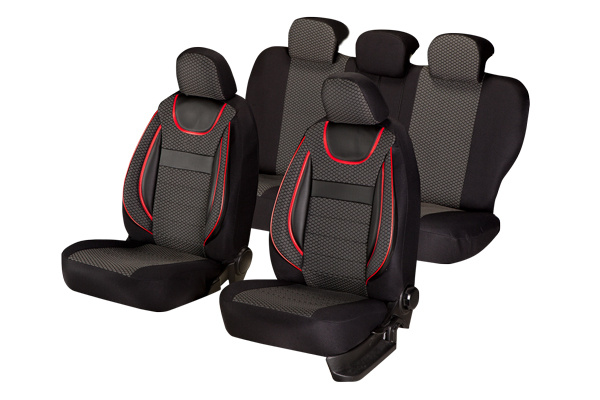 SET HUSE SCAUN DYNAMIC NEGRU DYN-M2-2 UMBRELLA