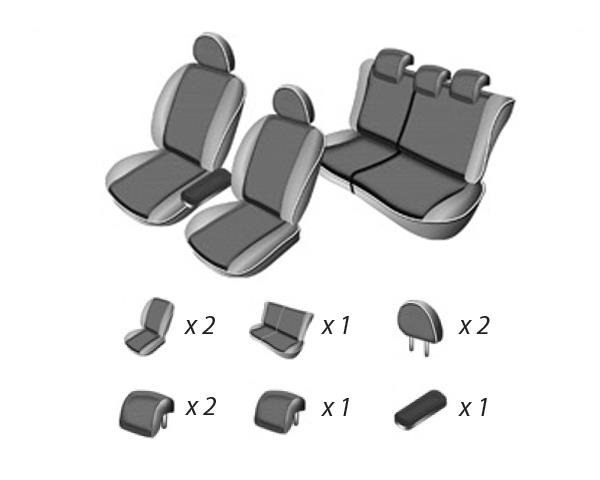 Set Huse Scaun Ford Focus Ii Hatchback 2004-2010 U