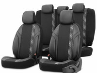 Set Huse Scaun Otom Horizon 1808 Blacked / Smoked 3 Zip OT86747