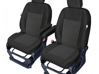 Set huse scaune auto Kegel Tailor Made pentru Ford Tourneo Custom 1 + 1, set huse scaun camion