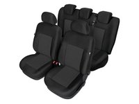 Set huse scaune auto model ARES pentru Ford Fiesta MK7 din 2017- , huse fata si spate Kegel , HUSE DEDICATE