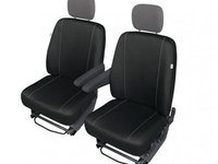 Set huse scaune Iveco Daily 5, 2014-prezent, husa scaun sofer + scaun individual pasager, Tailor Made Kegel