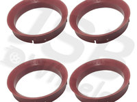 Set inele centrare ghidaj jante noi 66.45-57.1 mm, VW,Audi,Seat,Skoda