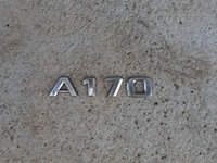 Set Inscriptii Litere Portbagaj Mercedes A-Class W169 A170 Model 2005-2012 Poze Reale ⭐⭐⭐⭐⭐