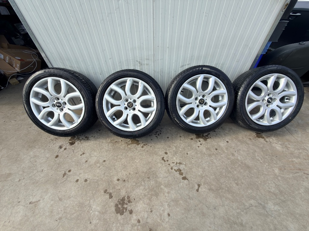 Set Jante 4X100 R17 / 7J IS48 / Anvelope Vara 205 50 R17 Originale Mini Cooper