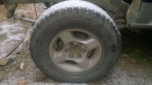 Set jante AL pentru Nissan Navara cu anvelope