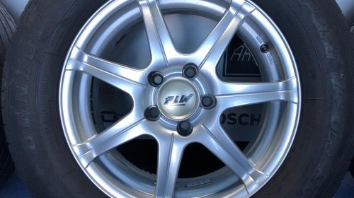 Set jante aliaj 16'' PLW, 6.5Jx16H2 / ET38 / 5x112