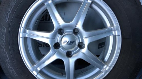 Set jante aliaj 16'' PLW, 6.5Jx16H2 / ET38 / 5x112