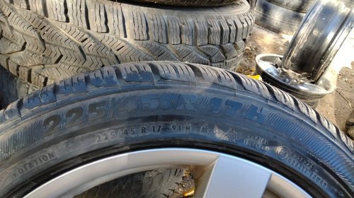 Set jante aliaj 17'' KBA48546 7.5JX17 EH2+ ET 34 BMW si anvelope iarna 225/45/R17