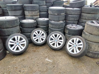 Set jante aliaj 17'' Style 338 8JX17 BMW seria 4 F32 F33 + anvelope 225/45R17 stare buna