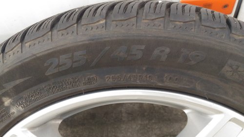 Set jante aliaj 5x112 pe 19 cu anvelope iarna MICHELIN PILOT ALPIN 255/45/19 Mercedes VW AUDI