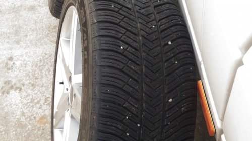 Set jante aliaj 5x112 pe 19 cu anvelope iarna MICHELIN PILOT ALPIN 255/45/19 Mercedes VW AUDI