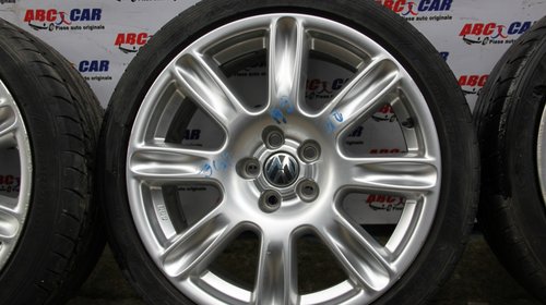 Set jante aliaj BBS cu anvelope Dunlop 215 / 40 / R17 ET 35 5X100 VW Golf 4 cod: 6Q0601025J model 2002