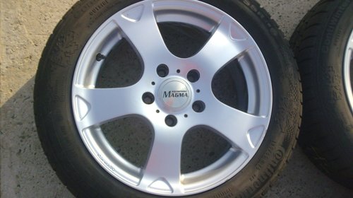 SET JANTE ALIAJ BMW SERIA 1,PE16"+ANVELOPE IARNA