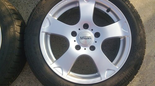 SET JANTE ALIAJ BMW SERIA 1,PE16"+ANVELOPE IARNA