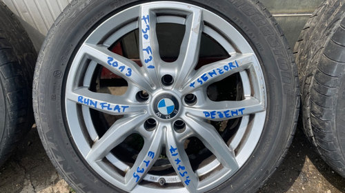 Set jante aliaj BMW seria 3 F30,F31 marca DEZENT cu cauciucuri runflat vara 245/45R17 si senzori presiune