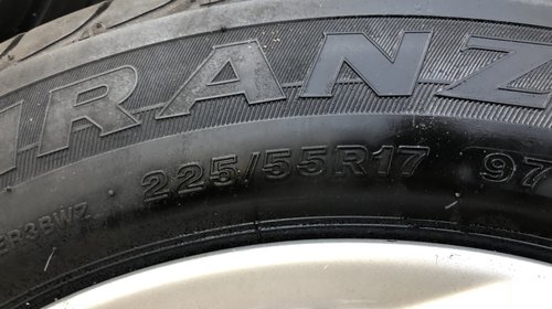 Set jante aliaj BMW seria 5 F10 F11 cu cauciucuri vara 225/55R17