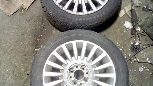 SET JANTE ALIAJ CU ANVELOPE FIAT 500, 185/55 