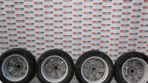 Set jante aliaj cu anvelope M+S 225 / 55 / R16 VW Passat B6 7JX16H2 ET45 cod: 3C0601025A model 2007