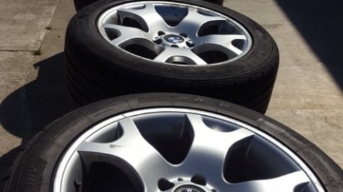 Set jante aliaj cu cauciucuri de vara pe 19" BMW X5 E53 ...Oradea